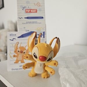 Stitch Disney Figure By Pop Mart - Grumpy And Unsociable
